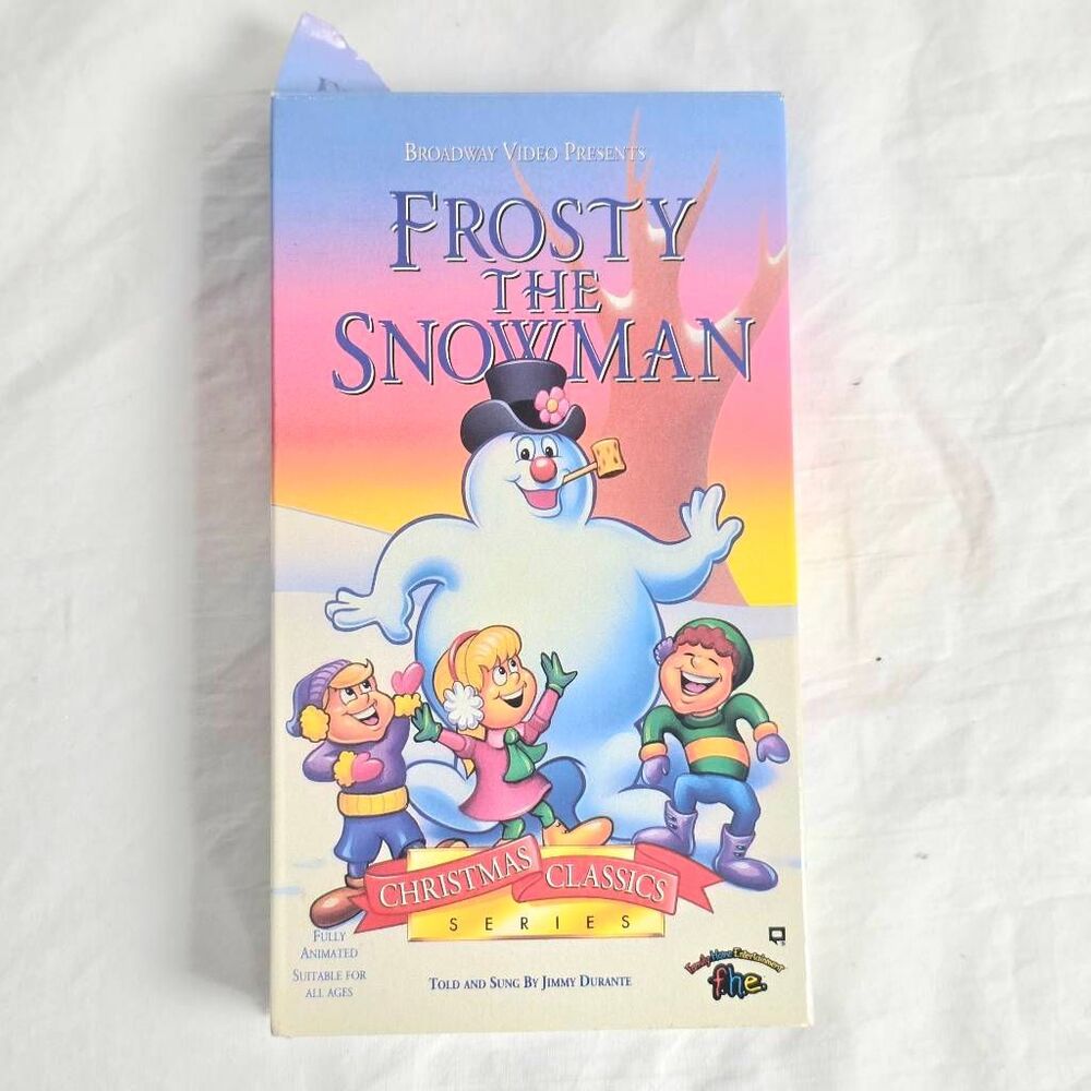 Frosty the Snowman VHS Christmas Classics FHE Animated